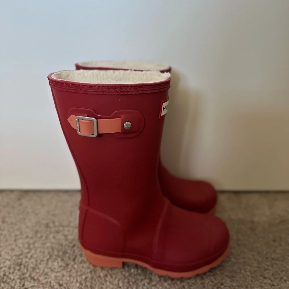 HUNTER RAIN  INSULATED kids BOOTS